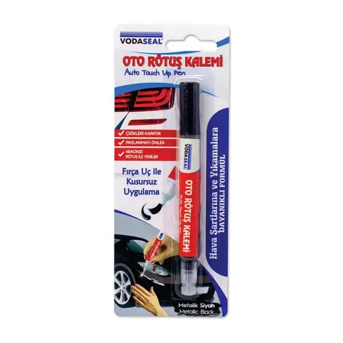 Oto Rötuş Kalemi Metalik Siyah 5 ml