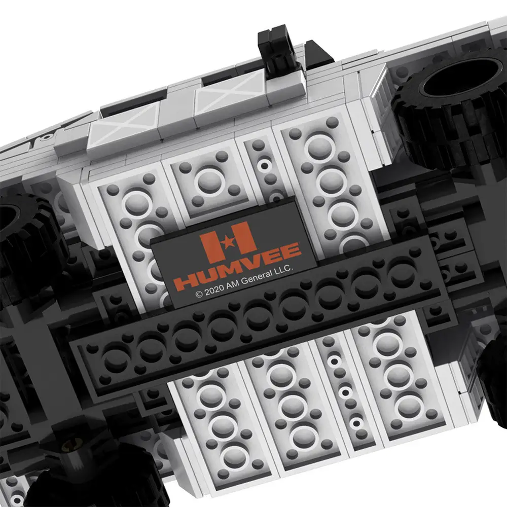 C55022W CADA Humvee Jeep Blok Seti 328 Parça-Vagon life 6