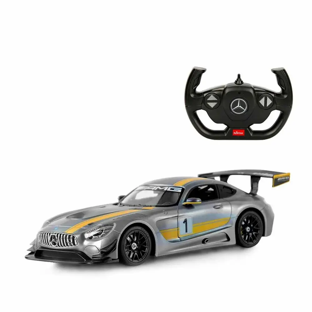 74100 Mercedes AMG GT3 2.4GHZ Işıklı Gri - Sunman 2