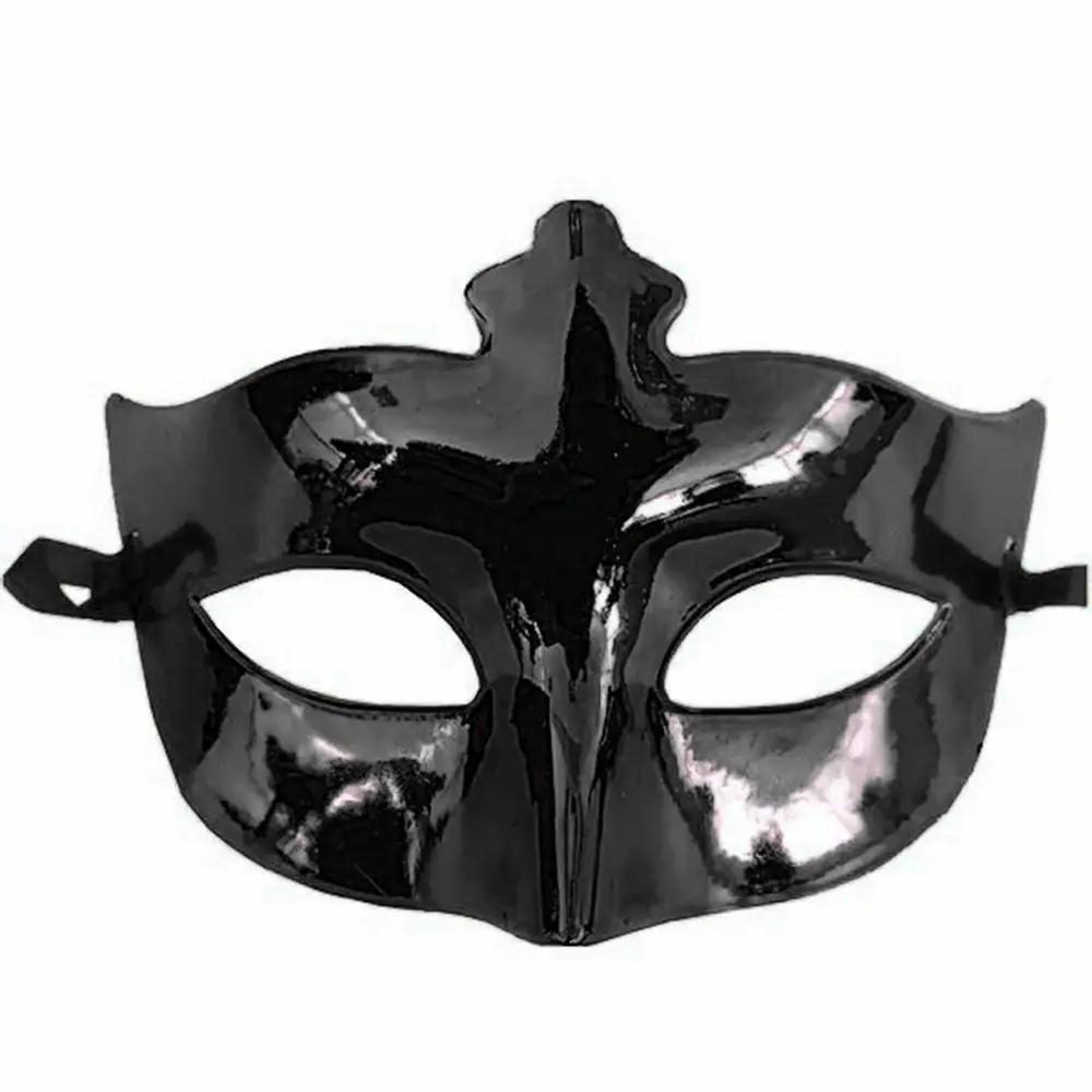 Siyah Renk Masquerade Kostüm Partisi Venedik B Maskesi