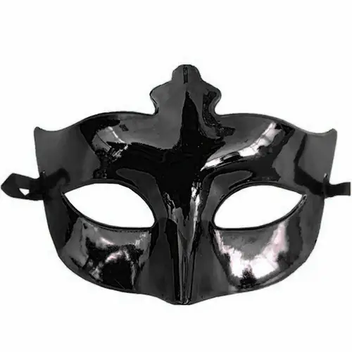 Siyah Renk Masquerade Kostüm Partisi Venedik B Maskesi