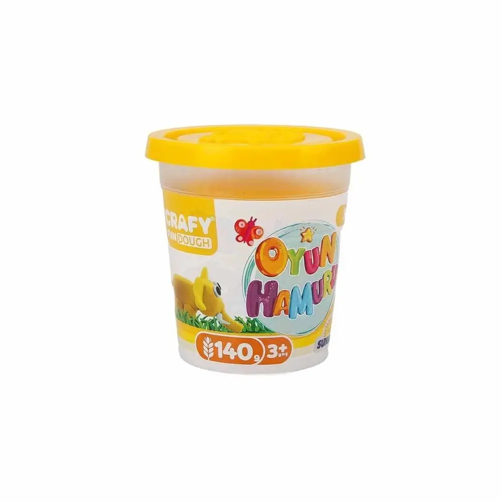 0915 Crafy 4'lü Oyun Hamuru 560 gr. 5