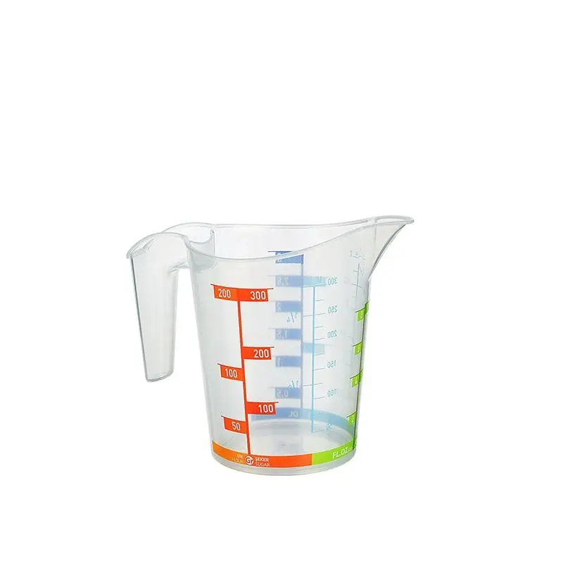 Ölçü Kabı Dereceli Renkli 1000 ML + 300 ML Set 3