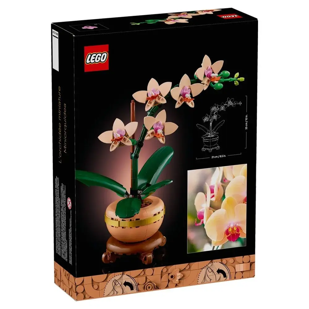 10343 Lego Botanicals Mini Orkide 274 parça +18 yaş 5