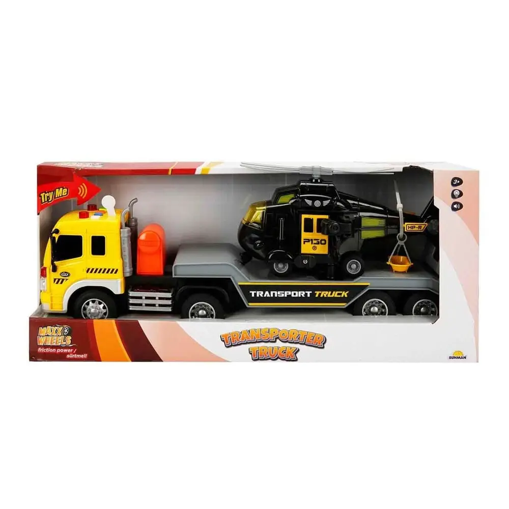2315 SUN-YFN-MXX-1 16 TRANS UÇAK HELİKOPTER SES IŞIK 40 CM FR 4A 4