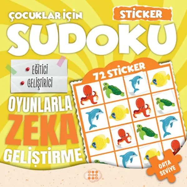 Çuklar için Sudoku - Hediyeli Orta Seviye 2