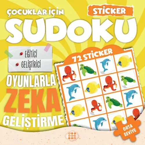 Çuklar için Sudoku -  Hediyeli Orta Seviye 2