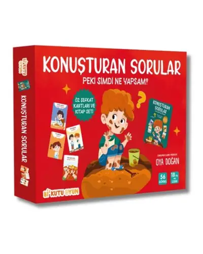 Konuşturan Sorular – Peki Şimdi Ne Yapsam? (Öz Şefkat Kartları ve Seti)