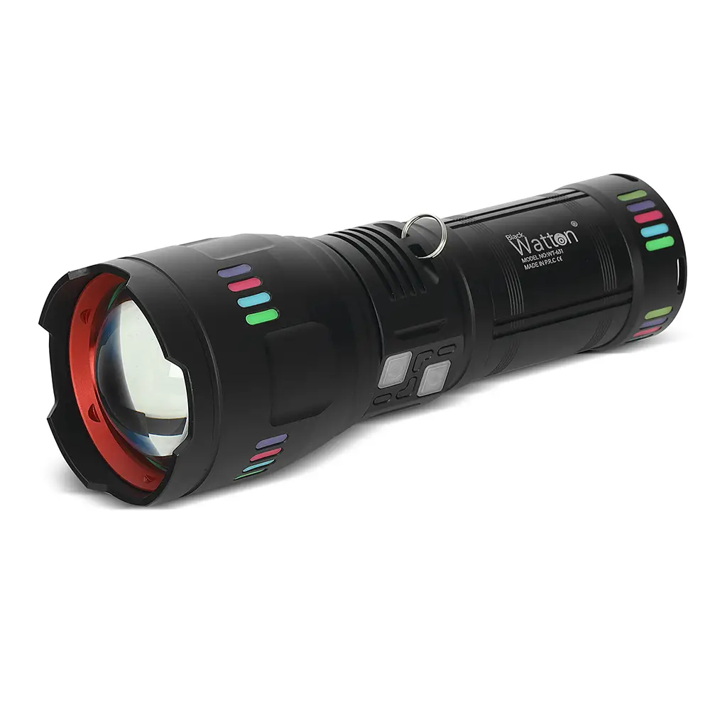 Lazer Etkili Profesyonel El Feneri 30.000 Lümen WT-631 3