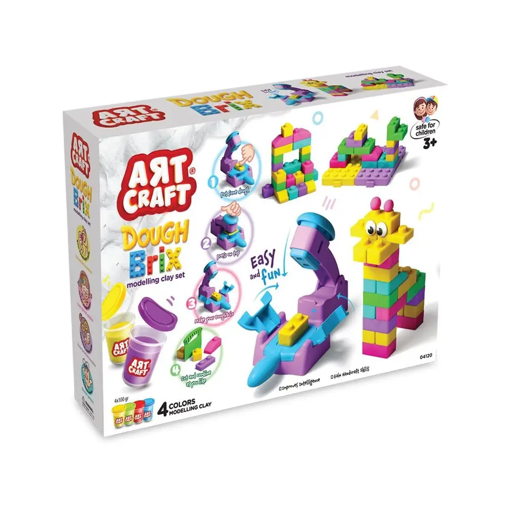 04120 ART CRAFT BRIX HAMUR SET 400 GR 4