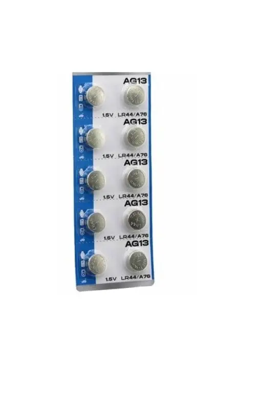 AG13 Saat Pili - Düğme Pil 10lu Paket LR44/A76 1.55V 2