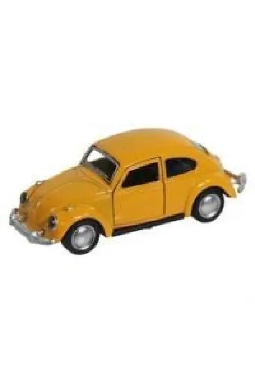 Çek Bırak Metal Retro Vosvos Araba - 6636-18T - 1 ADET 2