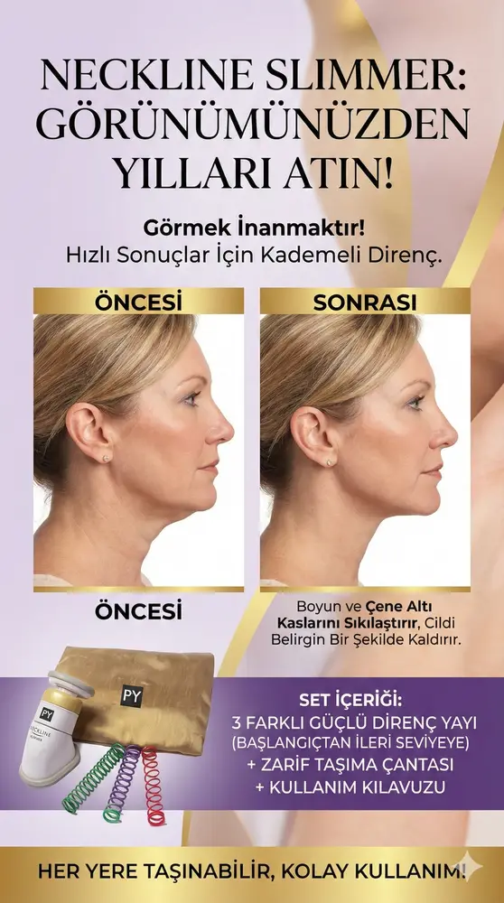 Gıdık Gıdı Eritme Çene Altı Masaj Aleti Boyun Egzersizi 3