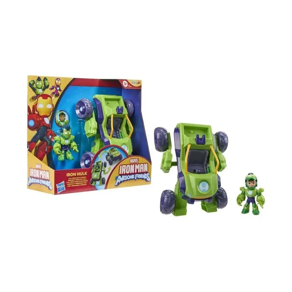 G1258 Iron Man and his Awesome Friends 2si 1 arada Set 2