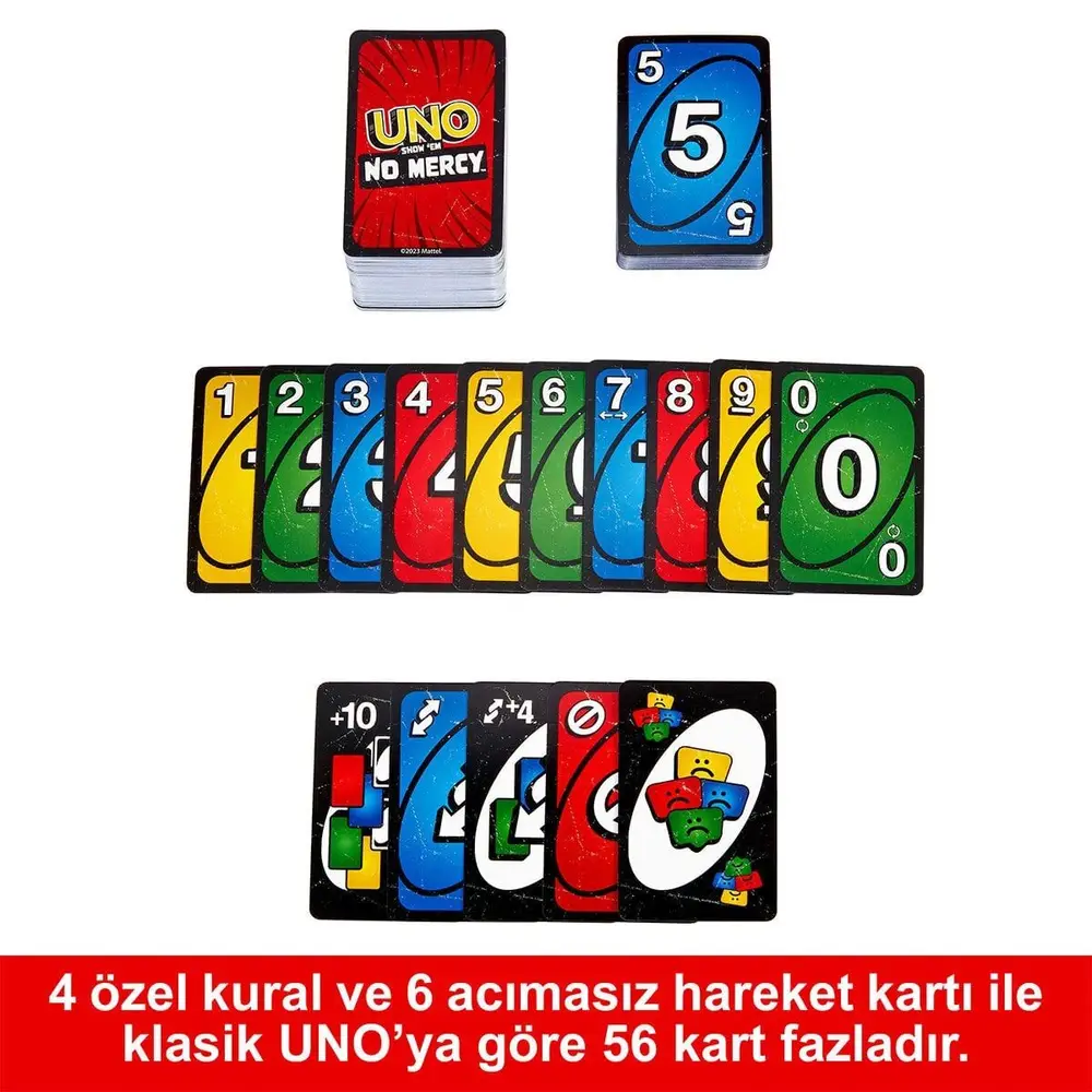 HWV18 UNO No Mercy Kartlar +7 yaş 6