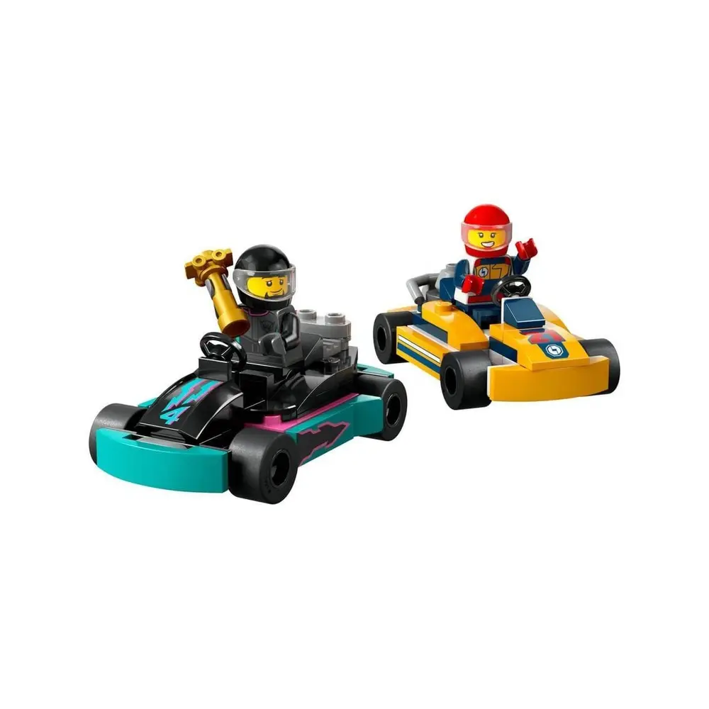 60400 LEGO® City Go-Kart ve Yarış Sürücüleri 99 parça +5 yaş 2