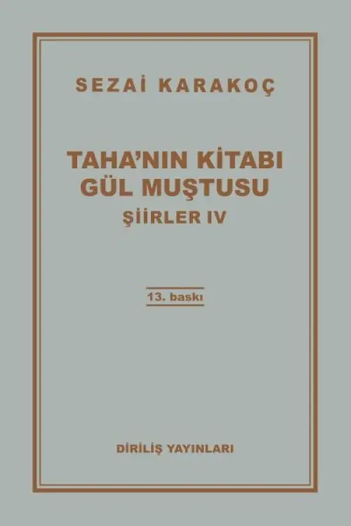 Şiirler 4 - Tahanın Kitabı Muştusu