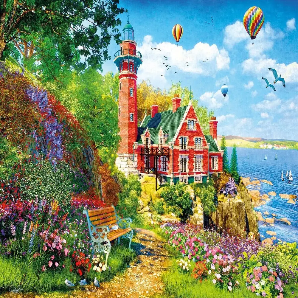 20817 PUZZLE 1000 Country Coast Lighthouse 3