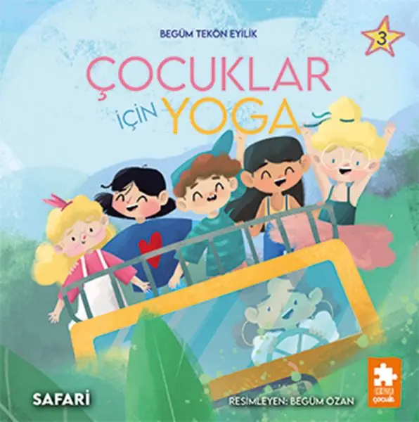 Çuklar İçin Yoga 3-Safari