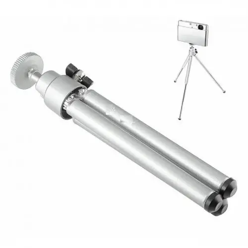 Metalik Renk Tripod - 3 Yönlü Profesyonel 4