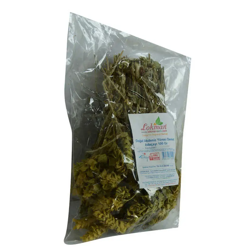 Adaçayı Akdeniz Yöresi Demet Doğal Dağ Çayı 100 Gr Paket 5