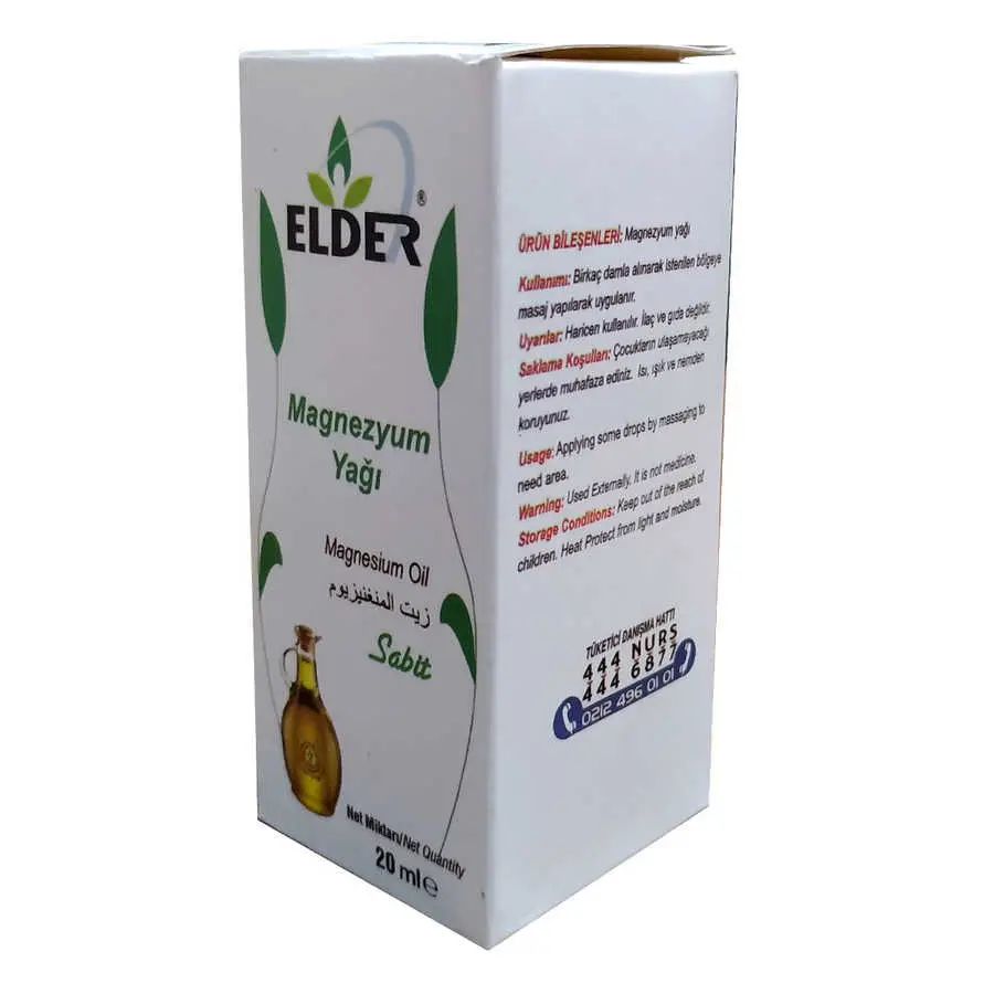 Elder Magnezyum Yağı 20 ML 5
