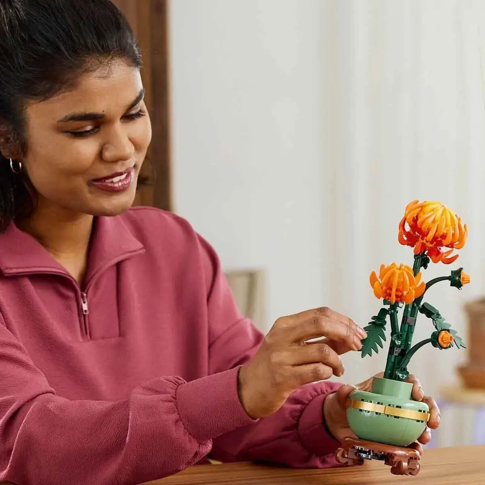 10368 Lego Botanicals - - Chrysanthemum 278 parça +18 yaş 5