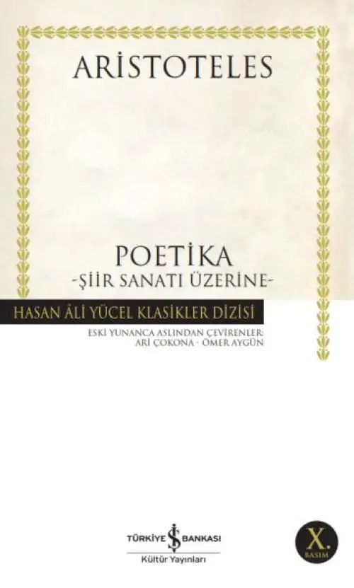 Poetika - Şiir Sanatı Üstüne - Hasan Ali Yücel Klasikleri