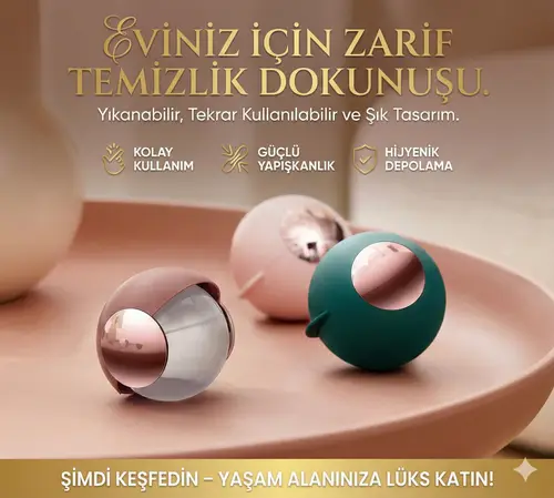 Taşınabilir Yıkanabilir Giysiler Yapışkan Topu
