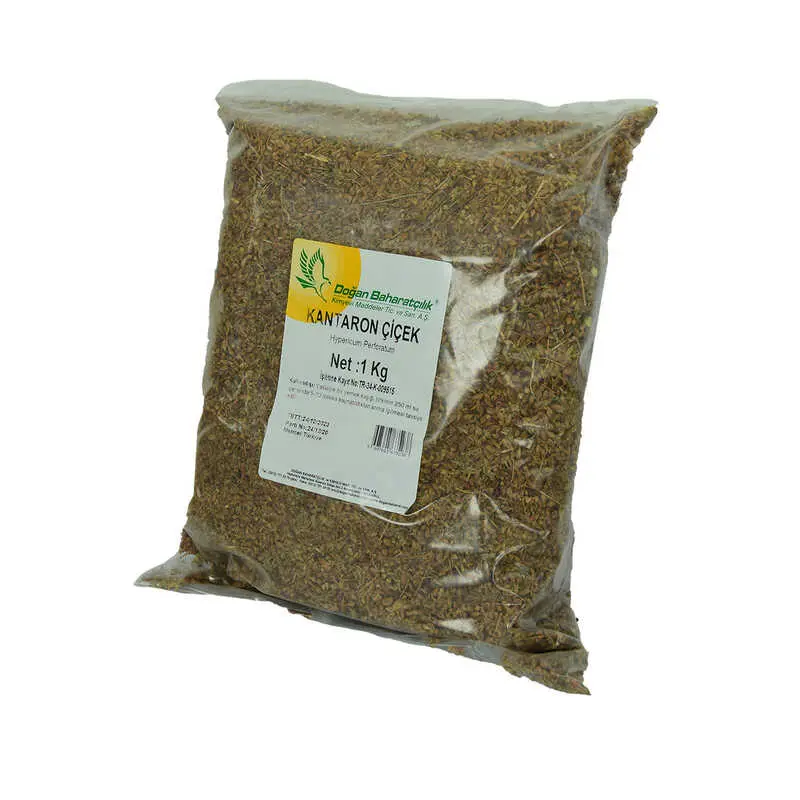 Kantaron Otu Çiçeği Doğal 1000 Gr Paket 4