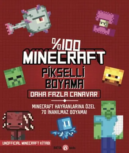 %100 Minecraft Pikselli Boyama - Daha Fazla Canar