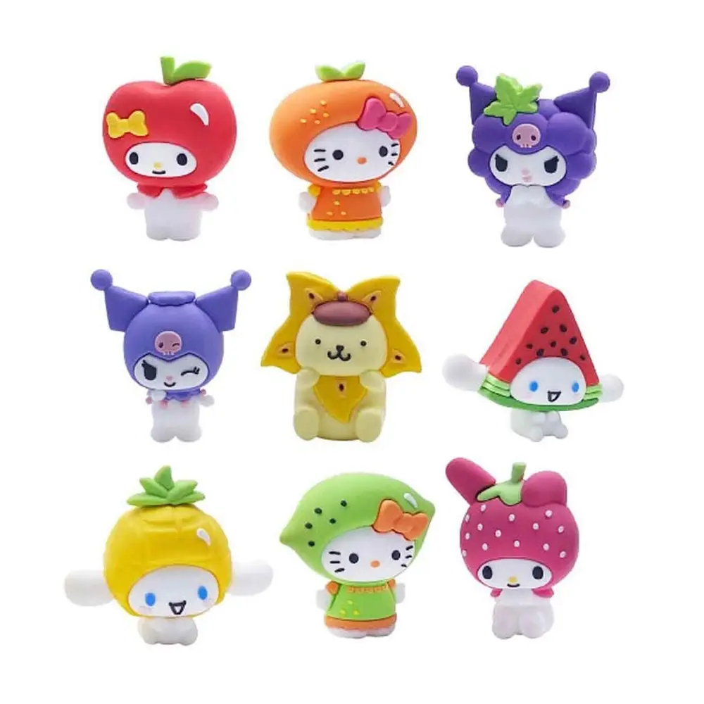 20541 SUN-ITG-CLT-3D FİGÜR Hikayesi KITTY AND FRIENDS TUTTY FRUTTY SÜRPRİZ PAKET HKTY 2