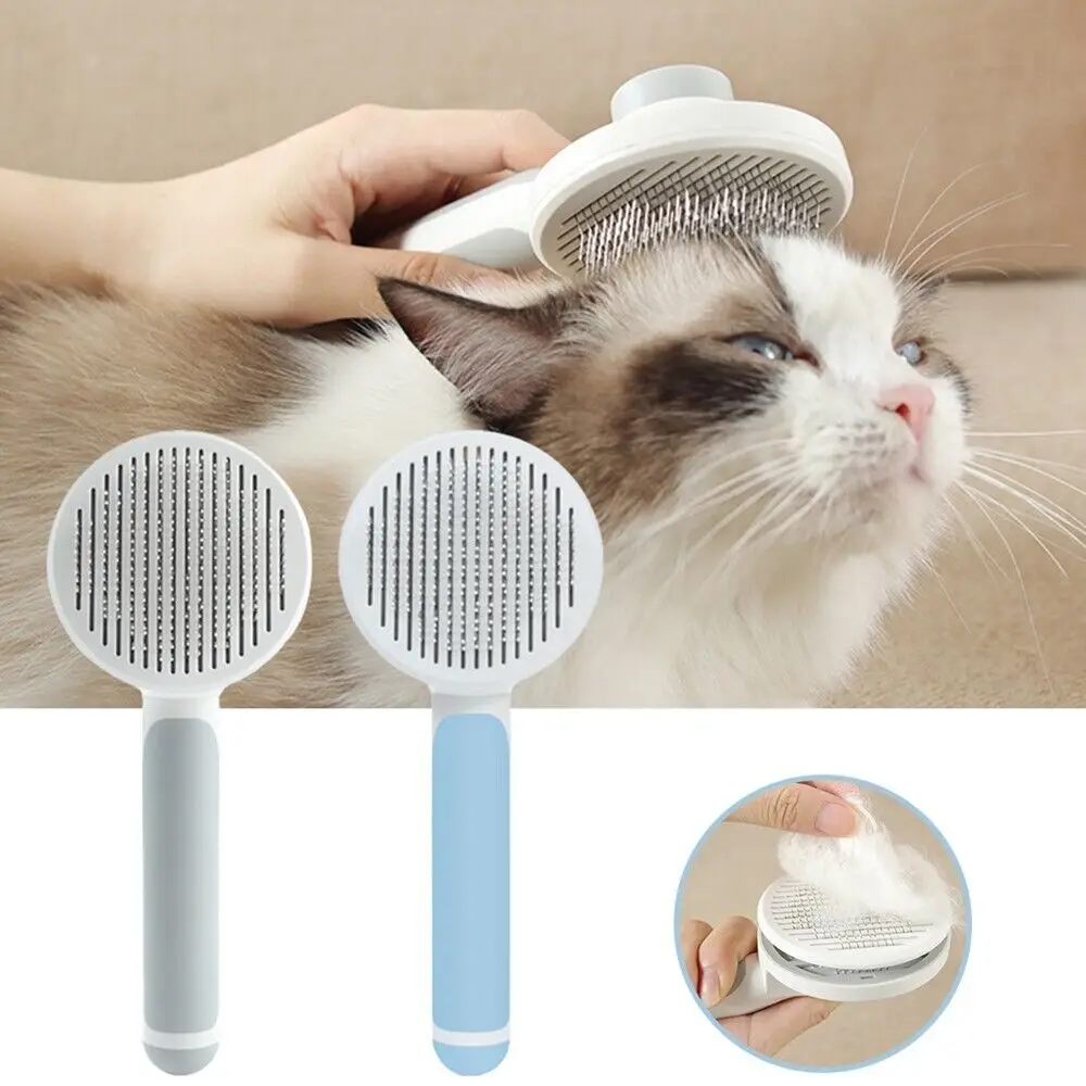 Kedi Kafalı Kendini Temizleyen Kedi Tarağı 7 x 20 cm 2