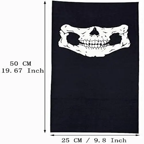 Motorcu Boyunluk Baf Buff Bandana 25x48 cm Model 7 4