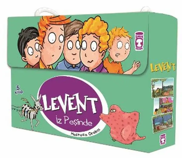 Levent İz Peşinde - 01 Set (5  Takım)