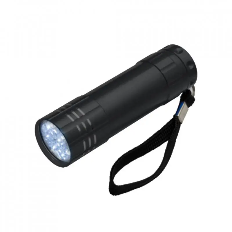 Süper Parlak 9 Ledli Metal Mini El Feneri 5