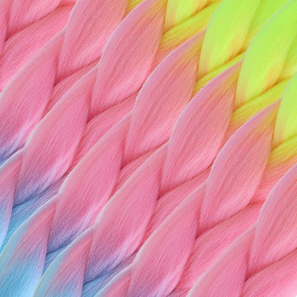 Afrika Örük Ombreli Sen 100 Gr. / Neon Sarı / Pembe / Açık Mi 2