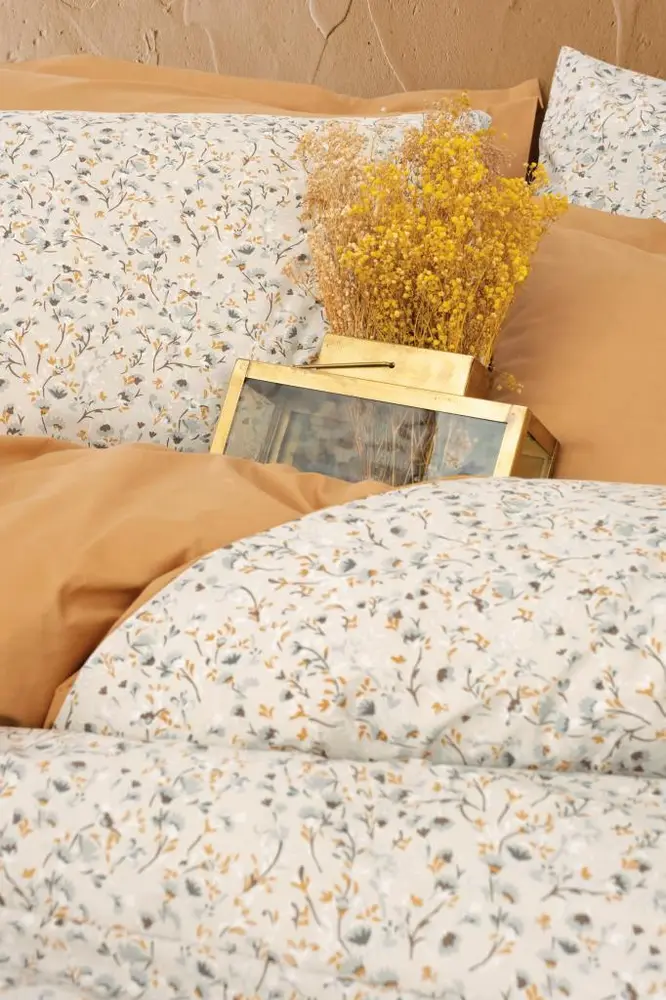 Petite Çift Kişilik Nevresim Takımı Posy Bej 2