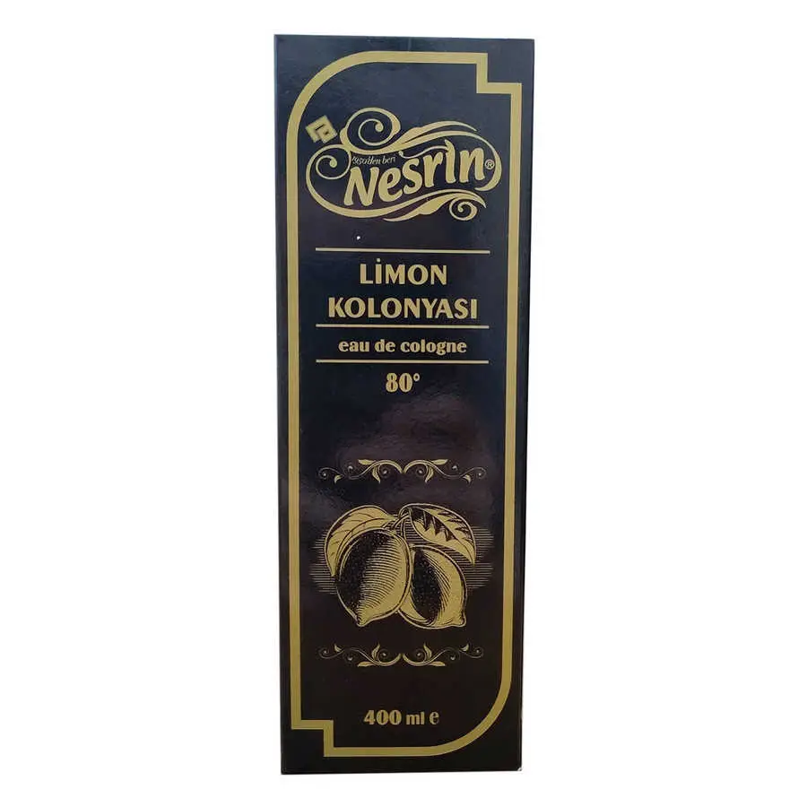 Limon Kolonyası 80 Derece Pet Şişe Kutulu 400 ML - Eau De Cologne 4