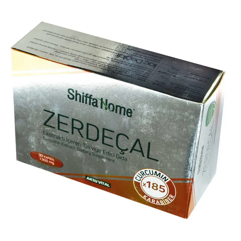 Shiffa Home Zerdeçal Ekstraktı Yumuşak 1300 Mg x 30 4