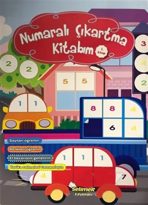 Numaraları Çıkartma Kitabım (4 Takım)