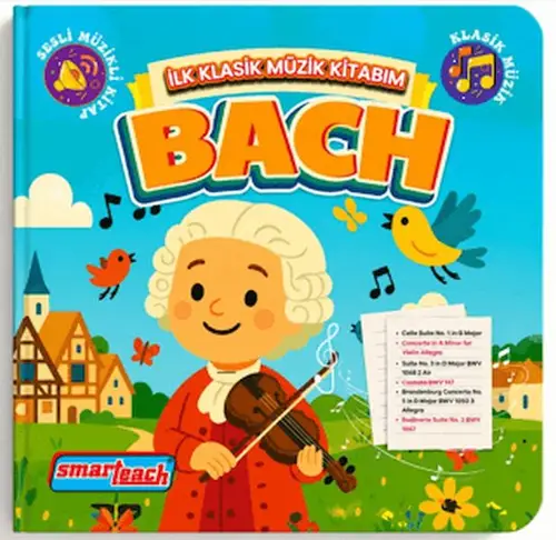 İlk Klasik Müzik Kitabım Bach - Sesli
