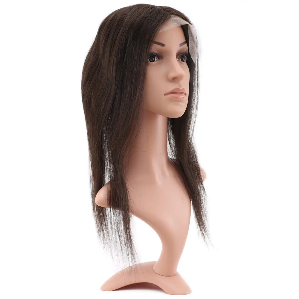 Komple Tığ İşçiliği Ön Kısmı Ekstra Tül Koyu Kestane Baby Taban Tepelik / 13x14cm / 2 2