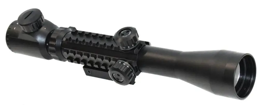 3-9x40 Zoomlu Keskin Nişancı Dürbünü Kızaklı 5