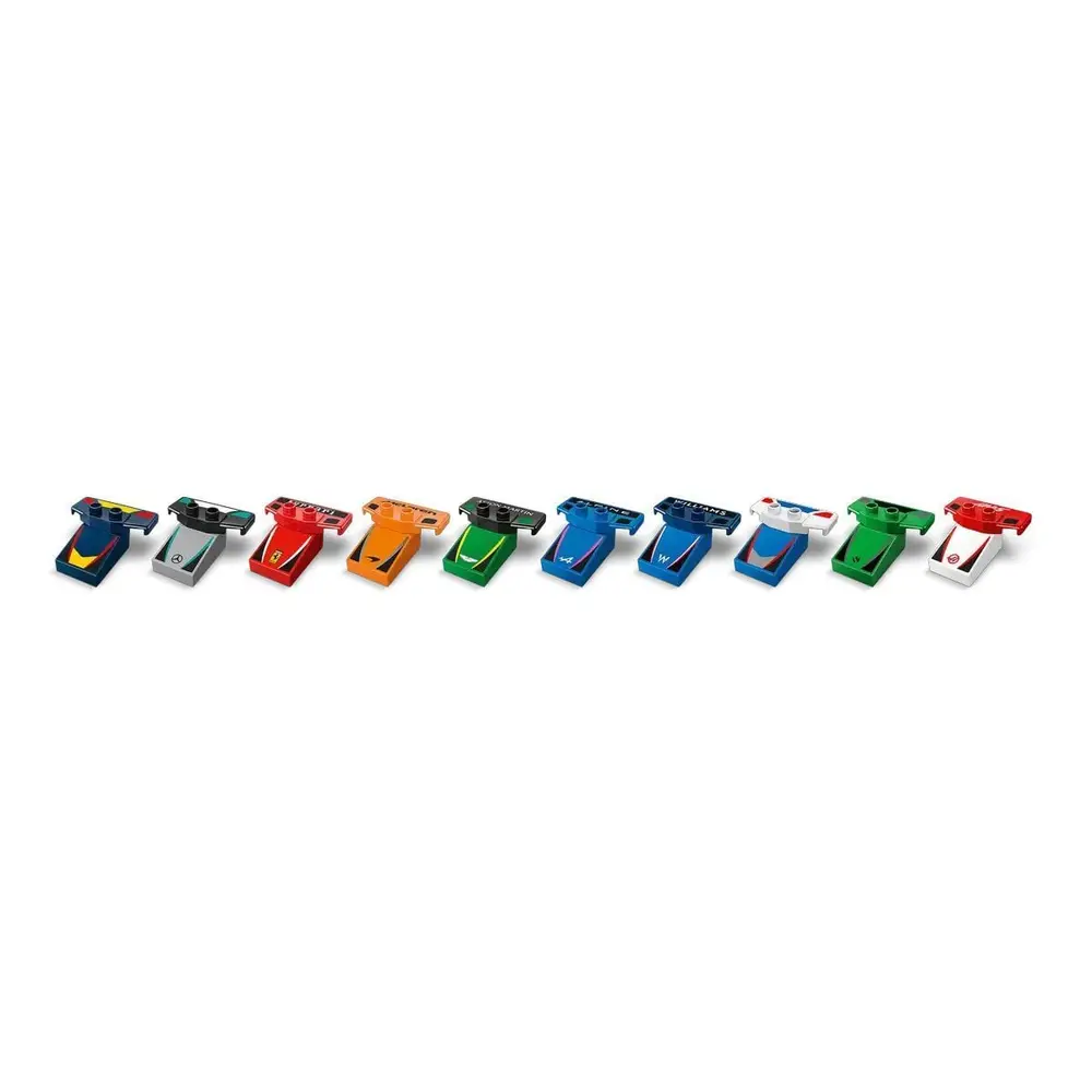 10445 Lego Duplo F1 Takımı Yarış Arabaları ve Sürücüleri 70 parça +2aş 5