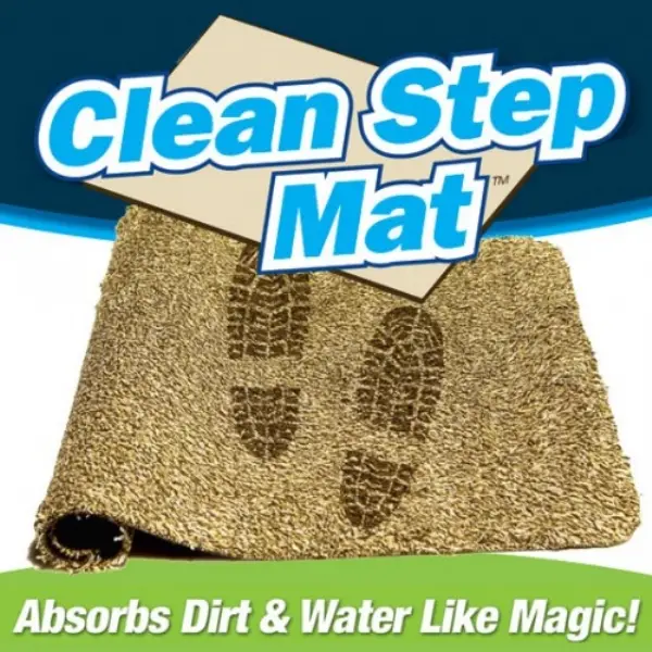 Clean Step Mat Yıkanabilir Mikrofiber Kir Toz Emici Iç-dış Ortam Paspas 2