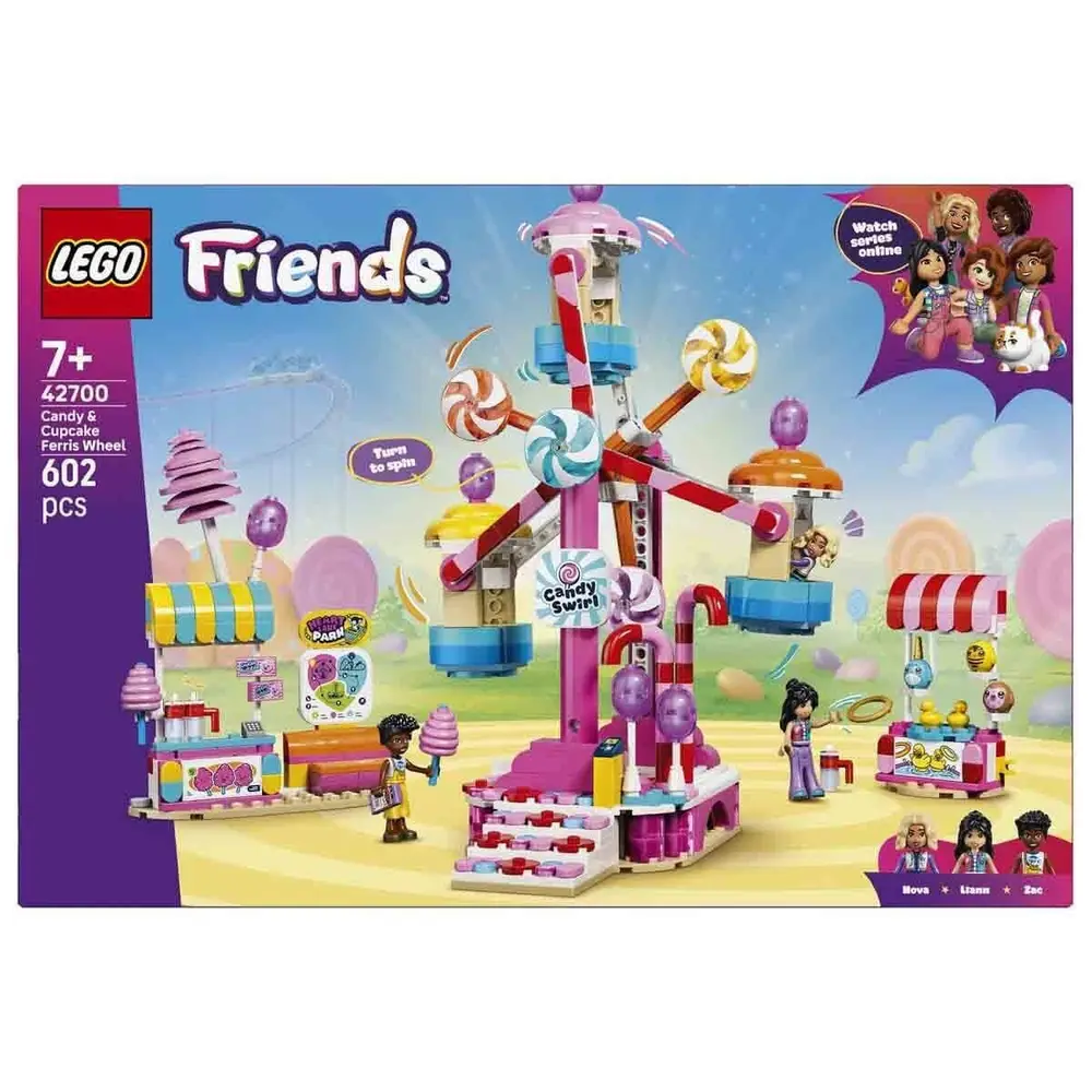 42700 Lego Friends - Şeker ve Cupcake Eğlencesi 602 parça +8 yaş 7