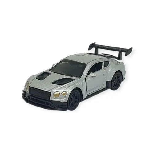 Çek Bırak Metal Küçük Arabalar 8 cm - 6411A-16 - Gümüş - 1 ADET