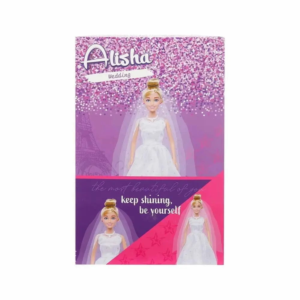 3381 SUN-RST-SIS-Gelinlikli Manken Bebek Alisha 29 cm - Sunman 4