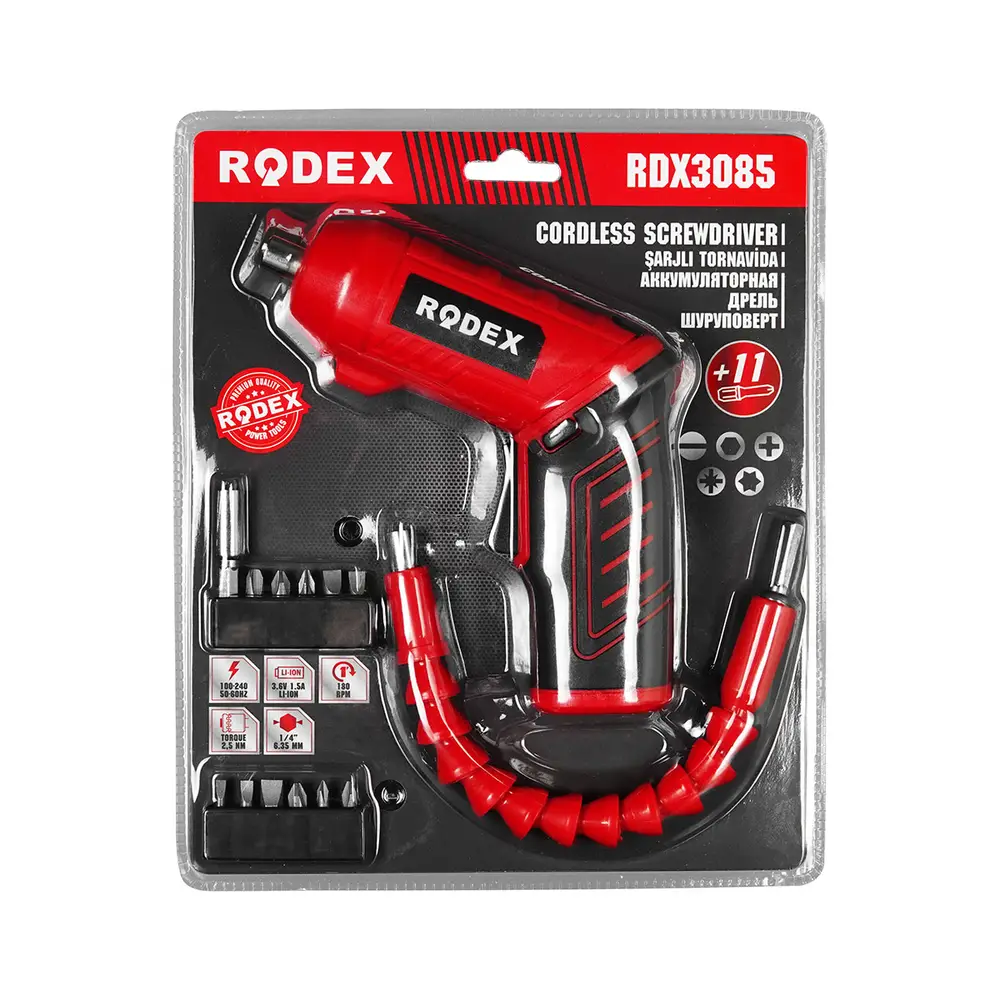 RODEX RDX3085 Akülü Vidalama 5